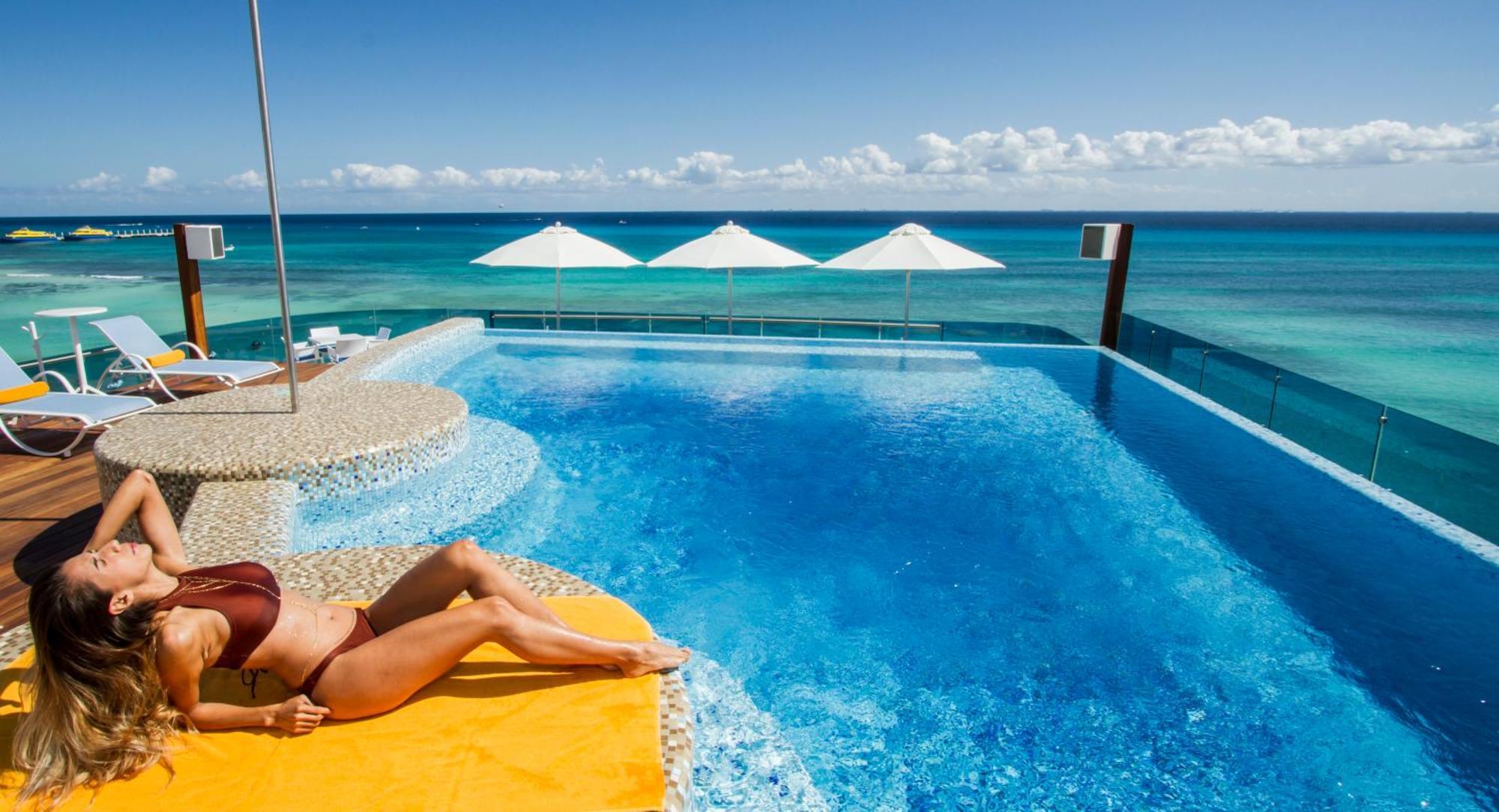 The Carmen Hotel - Ocean Front (Adults Only) Playa del Carmen Exterior foto