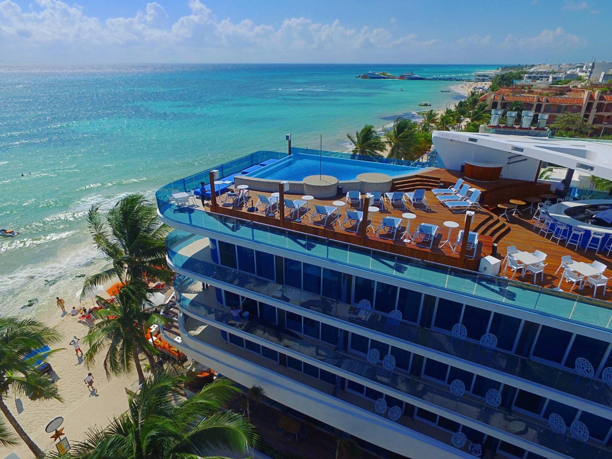 The Carmen Hotel - Ocean Front (Adults Only) Playa del Carmen Exterior foto