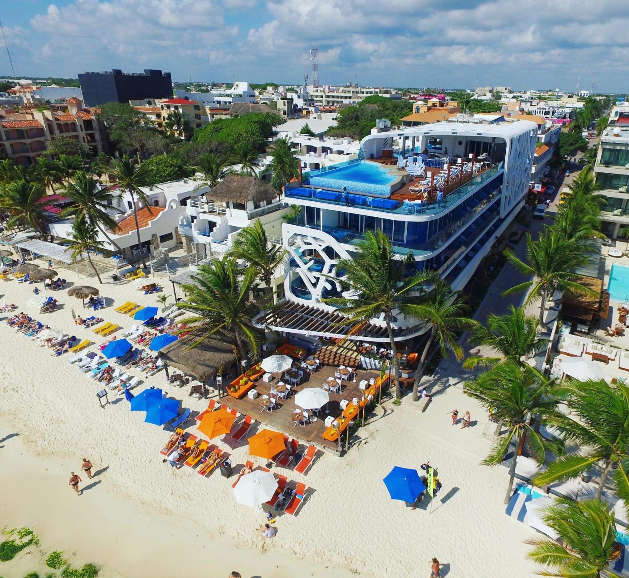 The Carmen Hotel - Ocean Front (Adults Only) Playa del Carmen Exterior foto